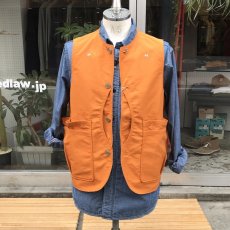 画像1: SASSAFRAS / "Whole Hole Vest" Orange (1)