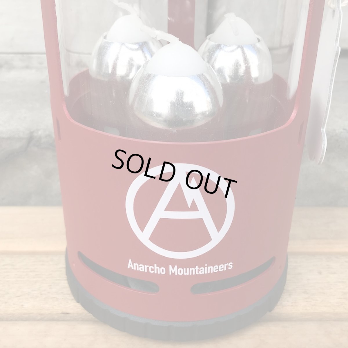 画像1: 30% OFF/Mountain Research "Anarcho Lantern" Red (1)