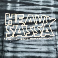 画像2: SASSAFRAS / "Heavy Sassa T 1/2" Navy*カゴ染 (2)