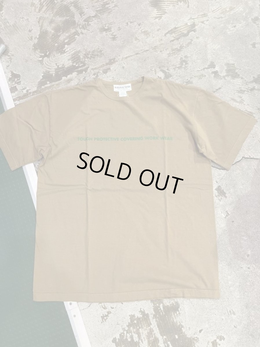 画像1: SASSAFRAS / "T.P.C. Work Wear T 1/2" Beige (1)