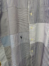 画像4: Remake Patch Work Shirts / Stripe (One Size) (4)