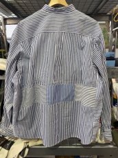 画像2: Remake Patch Work Shirts / Stripe (One Size) (2)