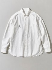 画像1: Mountain Research / "B.D. Shirt" White (1)
