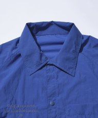 画像6: Mountain Research / "Coach Shirt" Blue/Green (6)