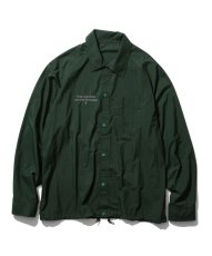 画像4: Mountain Research / "Coach Shirt" Blue/Green (4)
