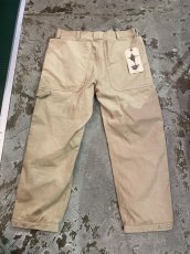 画像3: SASSAFRAS / "Fall Leaf Gardener Pants 4/5" Beige / Brown (3)