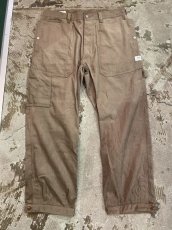 画像7: SASSAFRAS / "Fall Leaf Gardener Pants 4/5" Beige / Brown (7)