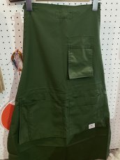 画像10: SASSAFRAS / "Landscaper Apron(Weather) "White/Olive/Beige (10)