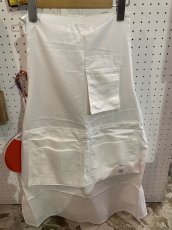 画像9: SASSAFRAS / "Landscaper Apron(Weather) "White/Olive/Beige (9)