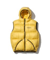 画像2: Mountain Research / "Puff Vest" Yellow/Black (2)