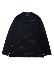 画像2: Riding Equipment Research / "Mesh Tee L/S"Black (2)