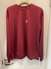 画像5: SMOKE T ONE " HIGH MOCK DRY SWEATSHIRT"D.Navy/Columbia Blue/Cardinal/White (5)