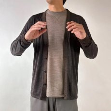 画像6: Brown by 2-tacs / "BAA Cardigan" Brown border (6)
