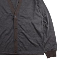 画像4: Brown by 2-tacs / "BAA Cardigan" Brown border (4)